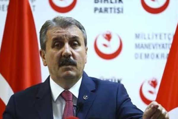 Destici'den 'Kürdistan referandumu' açıklaması