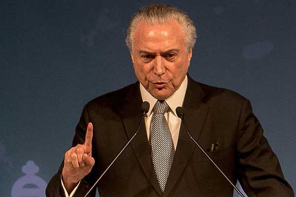 Brezilya Devlet Başkanı için soruşturma izni