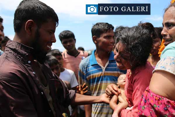 Bangladeş'e geçmeye çalışan Arakanlı Müslümanlardan yeni kareler