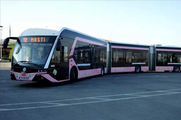 Malatya'da 'pembe trambüs' dönemi