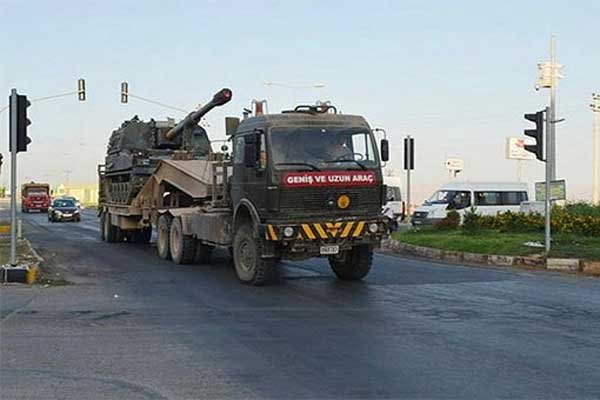 Hatay sınırında OBÜS sevkiyatı
