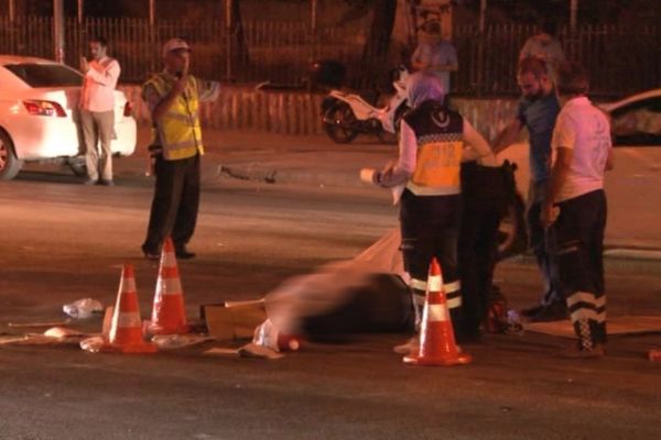 Ankara'da feci kaza: 1 ölü, 4 yaralı