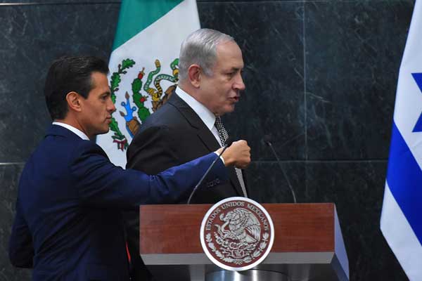 Netanyahu Meksika'da