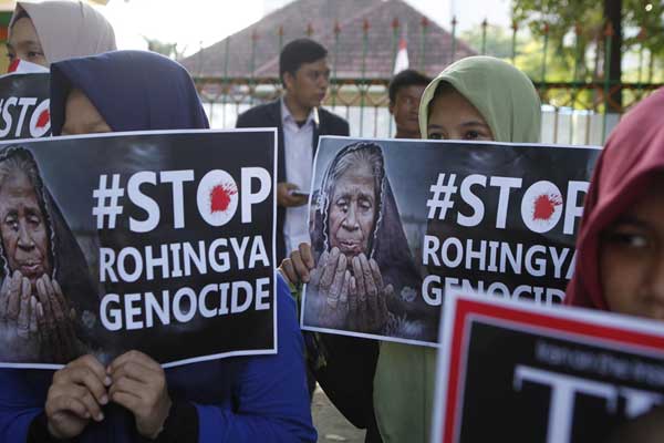 Endonezya'dan Arakan için destek yürüyüşü