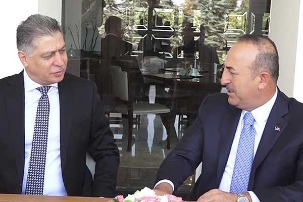 Çavuşoğlu, Erşat Salihi ile görüştü