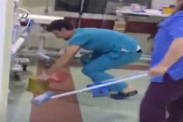 Hastanede fare skandalı ile ilgili gelişme