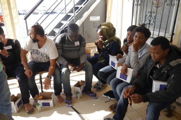 Çanakkale'de 56 kaçak göçmen yakalandı