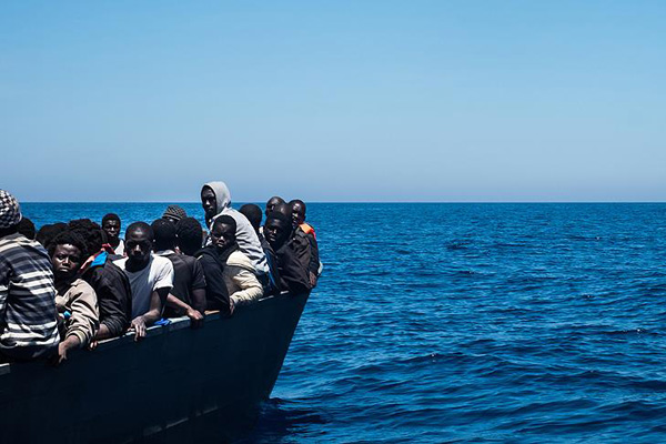 Libya'da bin 47 göçmen kurtarıldı