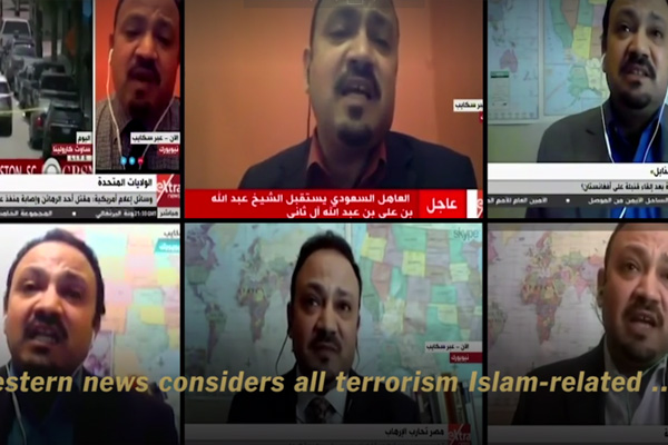 Mısır medyasının analistti ABD'de sandviççi çıktı