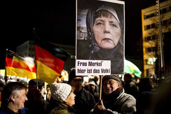 İslam karşıtı PEGIDA'dan yeni gösteri