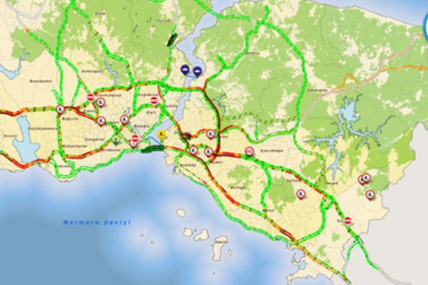 İşte İstanbul trafiğinde son durum...