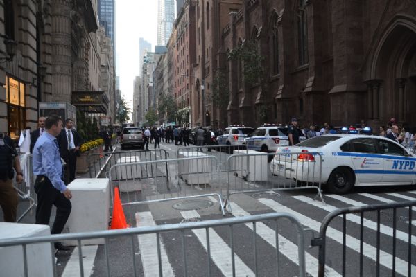 Cumhurbaşkanı Erdoğan'ın otelinin bulunduğu sokak trafiğe kapatıldı