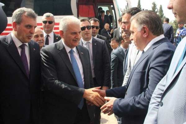 Yıldırım'dan, Şanlıurfa İl Başkanlığına ziyaret