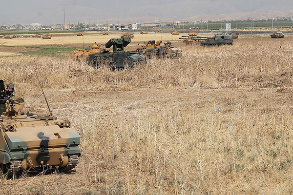 Silopi'de tatbikatlar sürüyor