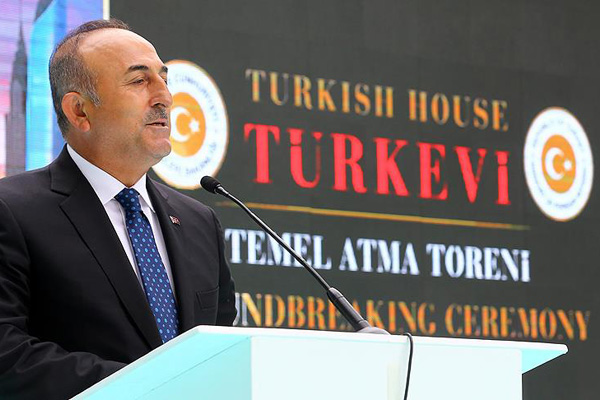 Çavuşoğlu, ABD'de konuştu