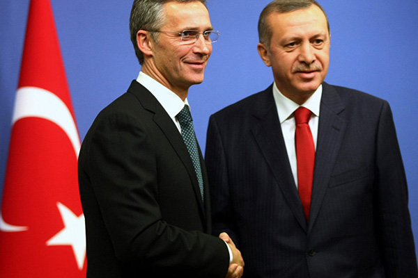 Erdoğan NATO Genel Sekreteri ile görüştü