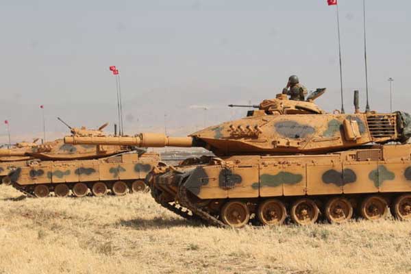 Irak sınırındaki tatbikat alanı genişletildi