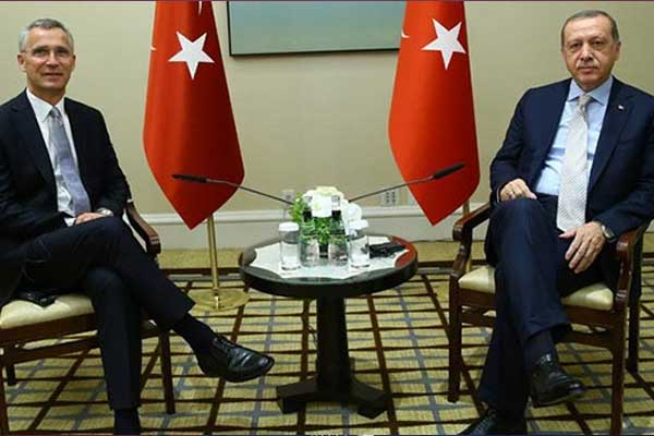 Erdoğan, NATO Genel Sekreteri ile görüştü
