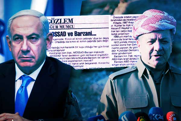 'Barzani-Mossad ilişkisi 90'larda belgelenmişti'