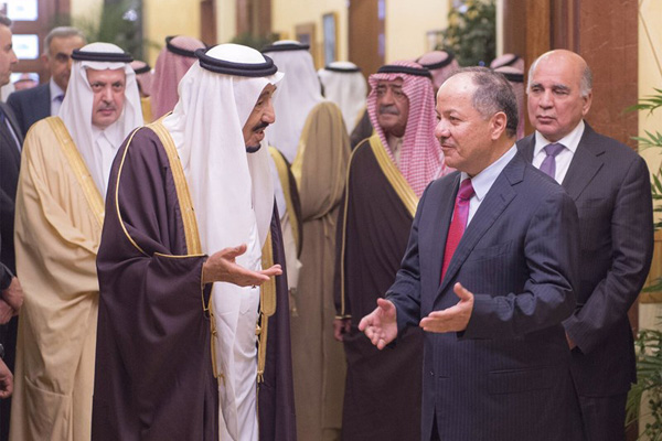 Suudi Arabistan'dan Barzani'ye çağrı