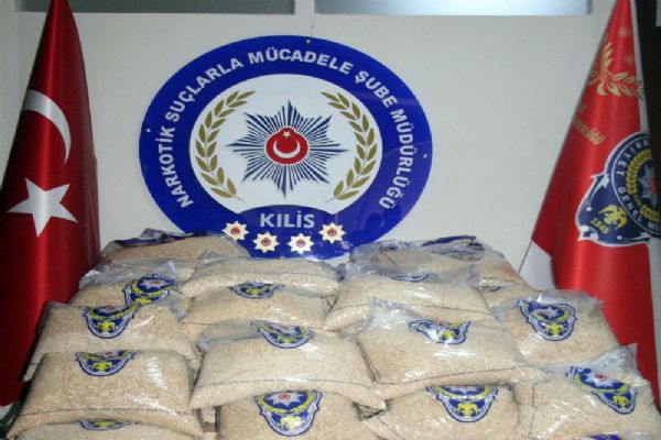 Öncüpınar sınır kapısında 499 kilo uyuşturucu ile yakalanan Suriyeli tutuklandı