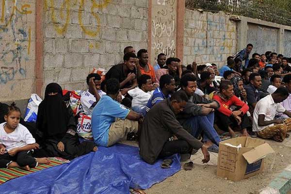 Yemen'de kaçak göçmenler yakalandı!