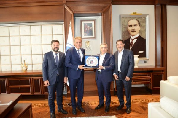 Fikret Orman'dan Bakan Naci Ağbal'a ziyaret