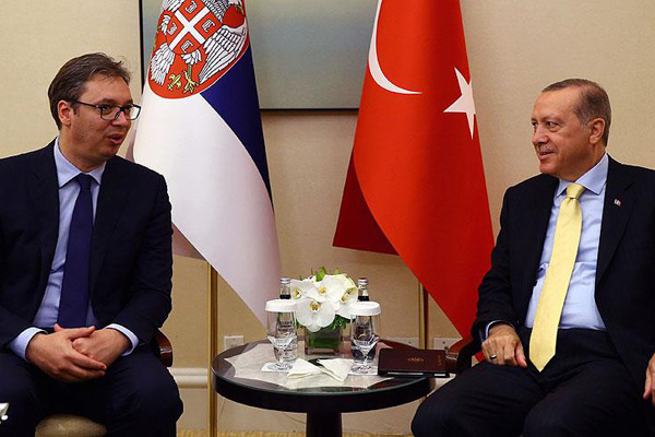 Erdoğan, Sırbistan Cumhurbaşkanı ile görüştü