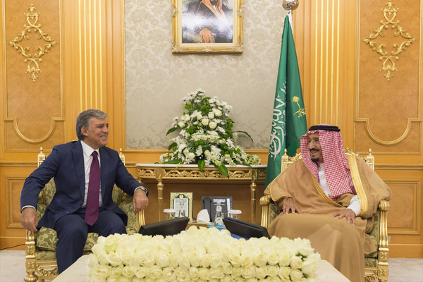 Abdullah Gül Suudi Arabistan'da