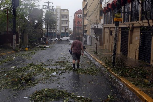 Maria Kasırgası Porto Riko'yu yıktı