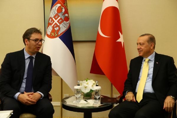 Cumhurbaşkanı Erdoğan Plenkovic ve Vucic ile görüştü