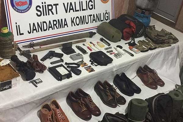 Kış hazırlığı yapan teröristlere operasyon