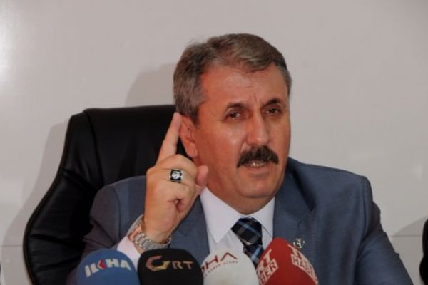 Mustafa Destici: İkinci İsrail'e izin vermeyiz