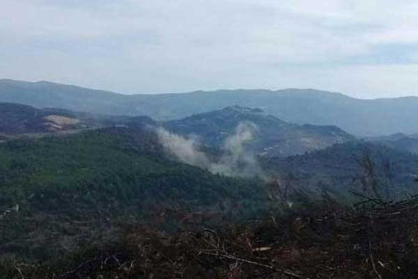 Yayladağı kırsalına top mermisi atıldı