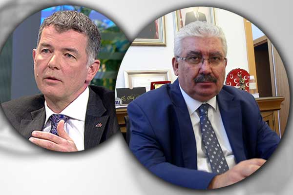 MHP'li Yalçın ve İngiliz elçi arasında gerilim: Shut up!