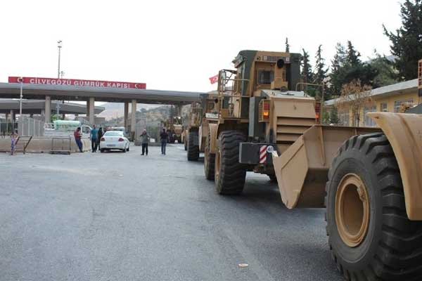 İdlib operasyonu öncesinde sınırda 'tampon bölge' hareketliliği