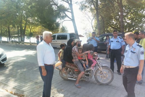 Bursa'da minibüs değil motosiklet