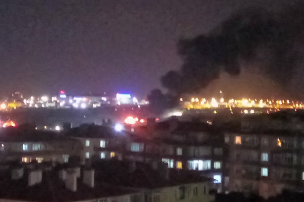 Atatürk Havalimanında jet düştü