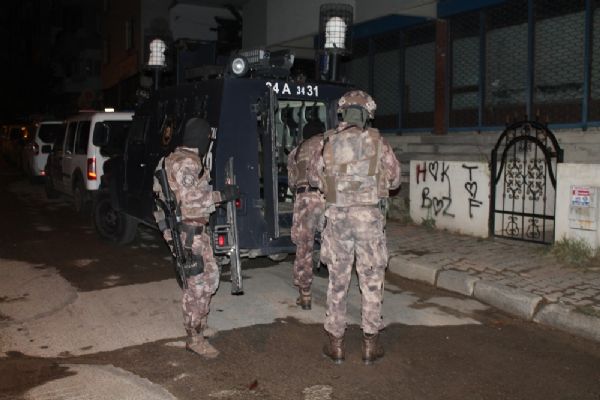 İstanbul'da narkotik operasyonu