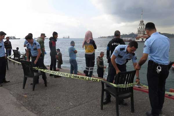 Kız Kulesi'ne yüzmek isteyen genç öldü