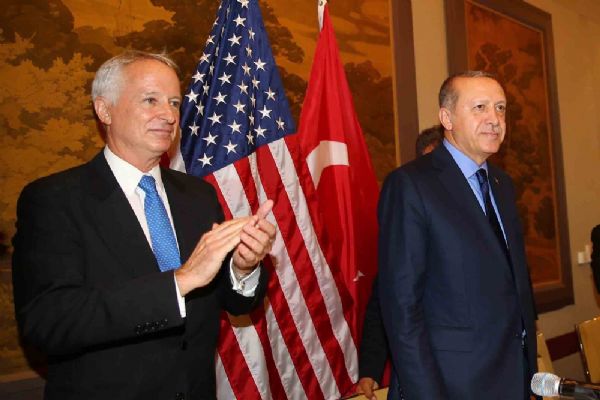 Cumhurbaşkanı Recep Tayyip Erdoğan, ABD'li yatırımcılarla buluştu