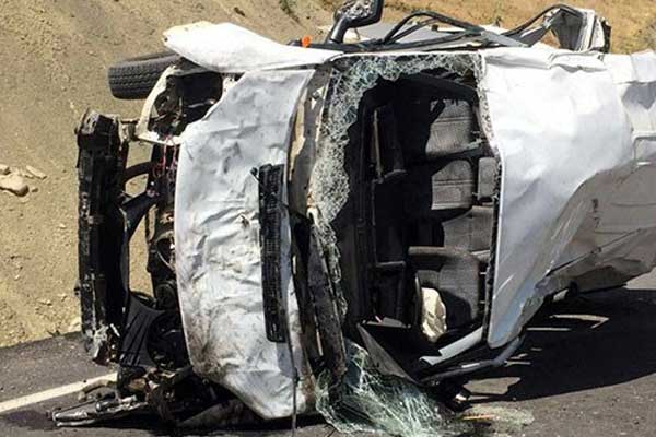 Hakkari'de askeri araç kaza yaptı