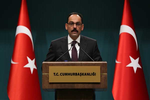 İbrahim Kalın'dan IKBY mesajı: Ciddi sonuçları olur