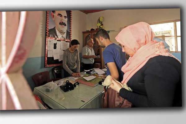 PYD, Suriye'de seçim düzenledi!