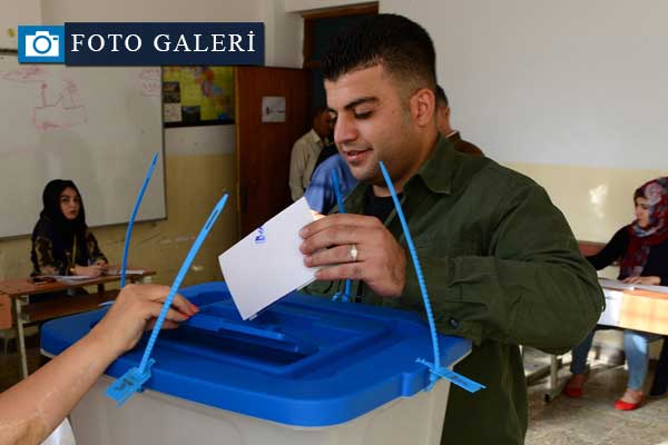 IKBY referandumundan ilk kareler!