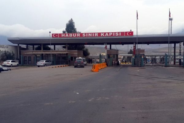 Şırnak'da Habur Sınır Kapısı tek taraflı kapatıldı