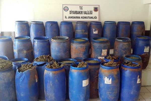 Diyarbakır'da narkoterör operasyonu