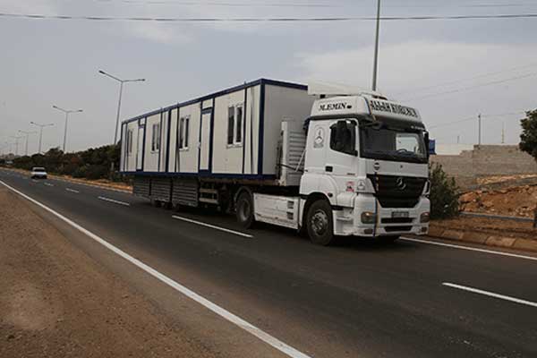 Suriye sınırına sevkiyat