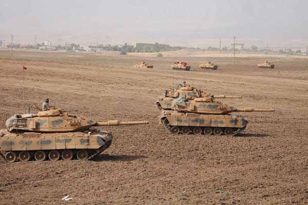 Tatbikatta Hilal taktiği