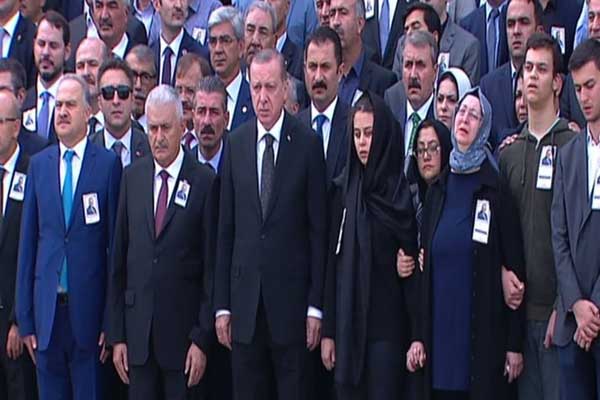 Abdülkadir Yüksel için Meclis'te tören